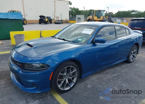 2022 Dodge Charger Gt Rwd from USA, damaged, VIN 2C3CDXHG0NH169115